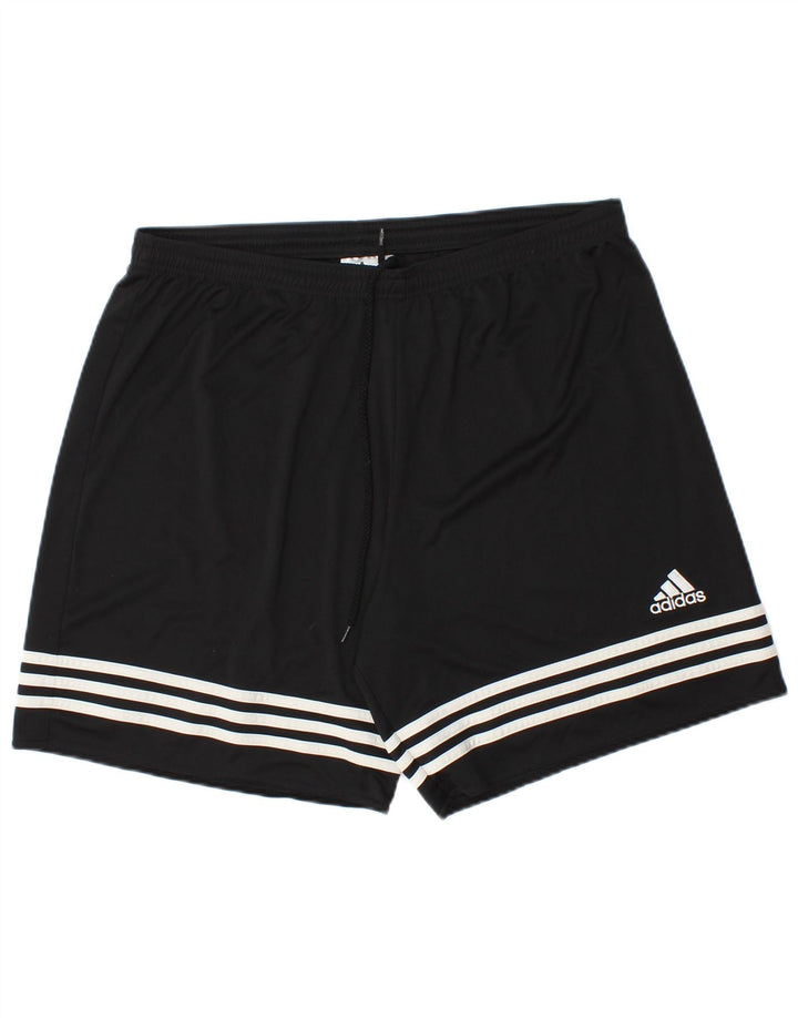 Мужские спортивные шорты Adidas Climalite XL, черный полиэстер