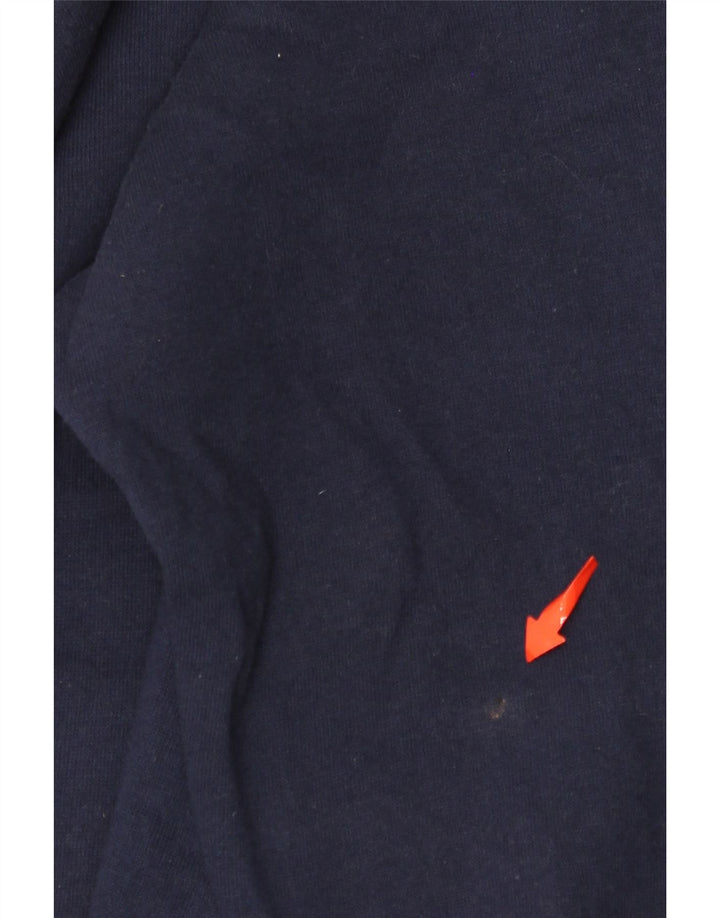 RUSSELL ATHLETIC Мужской свитер с капюшоном на молнии Dri-Power, большой темно-синий, хлопковый