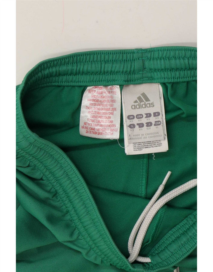 Мужские спортивные шорты Adidas Climalite XS, зеленый полиэстер