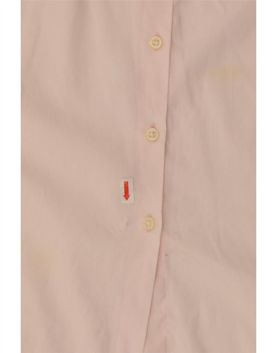 TOMMY HILFIGER Womens Stretch Shirt US 8 Medium Pink Cotton Vintage Tommy Hilfiger and Second-Hand Tommy Hilfiger from Messina Hembry 