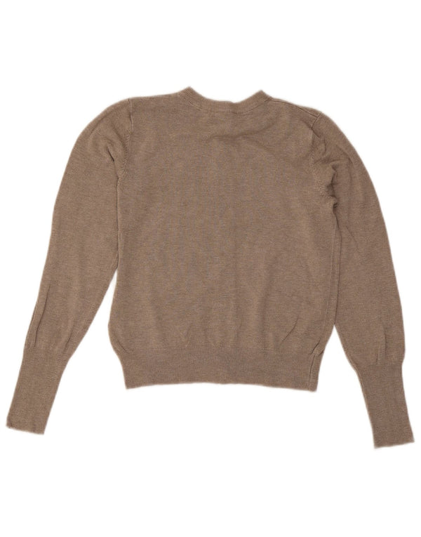 Женский укороченный кардиган Marks & Spencer UK 6 XS Серый вискоза