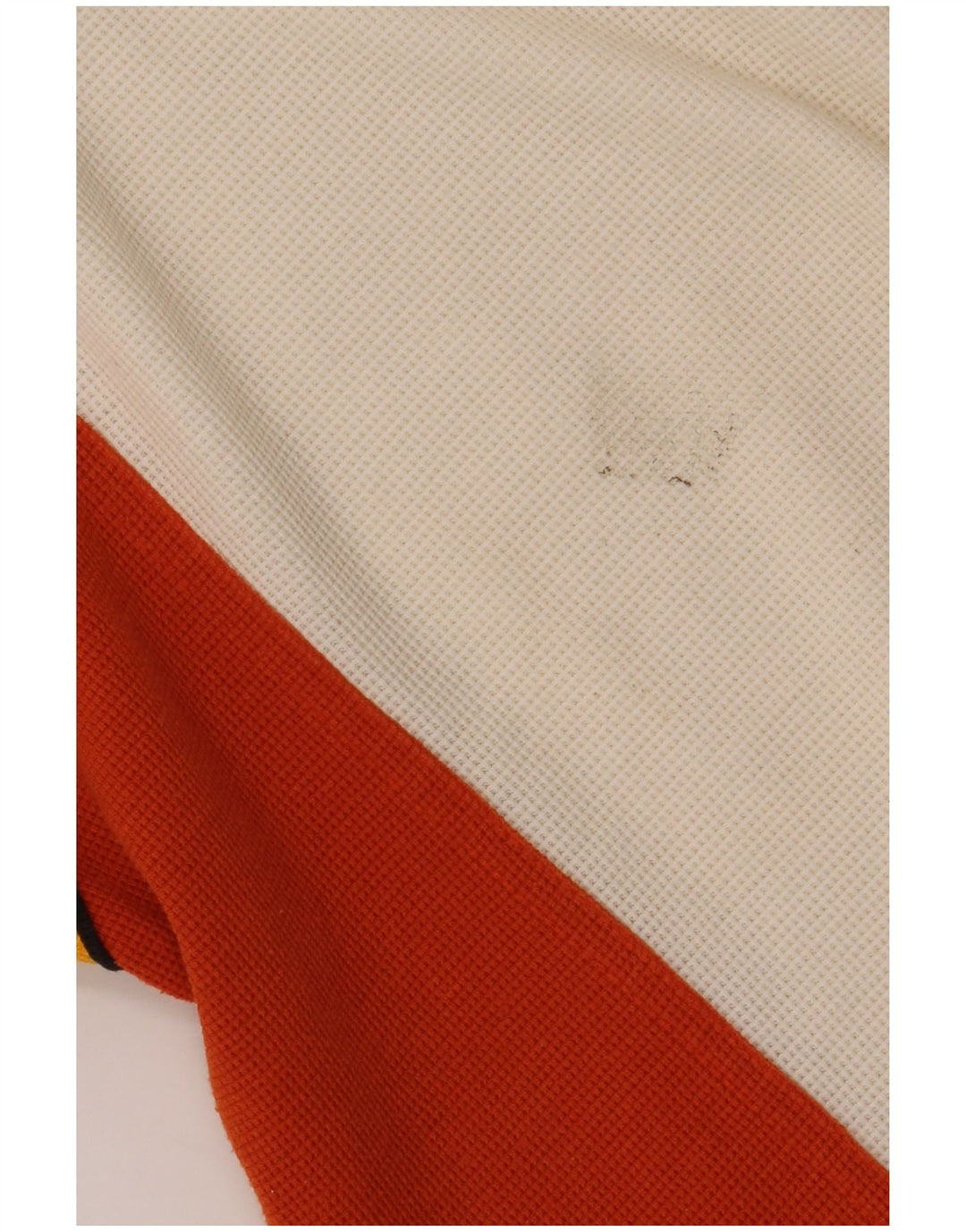 Мужская рубашка-поло LOTTO UK 36/38, маленькая белая, полиэстер с цветными блоками