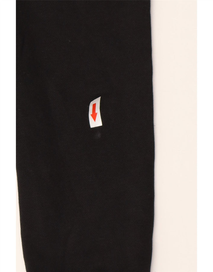 Мужской свитшот ADIDAS с графическим рисунком, маленький черный хлопковый джемпер