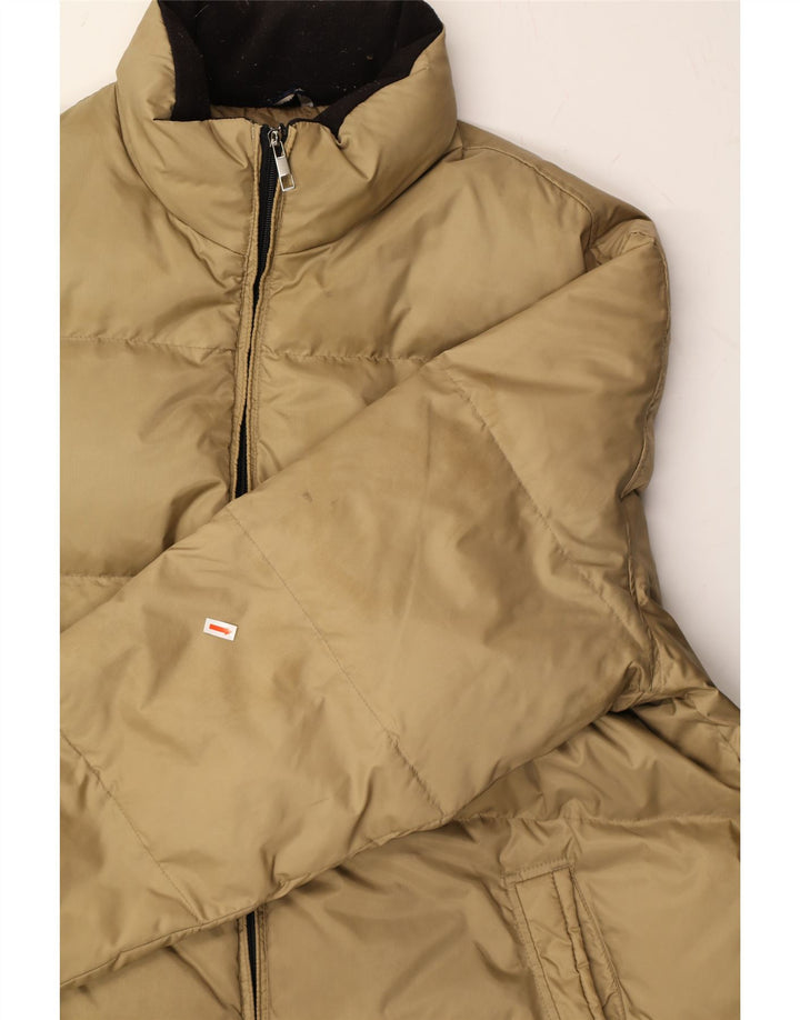 NANGAPARBAT Мужская стеганая куртка IT 58 4XL Бежевый Полиэстер