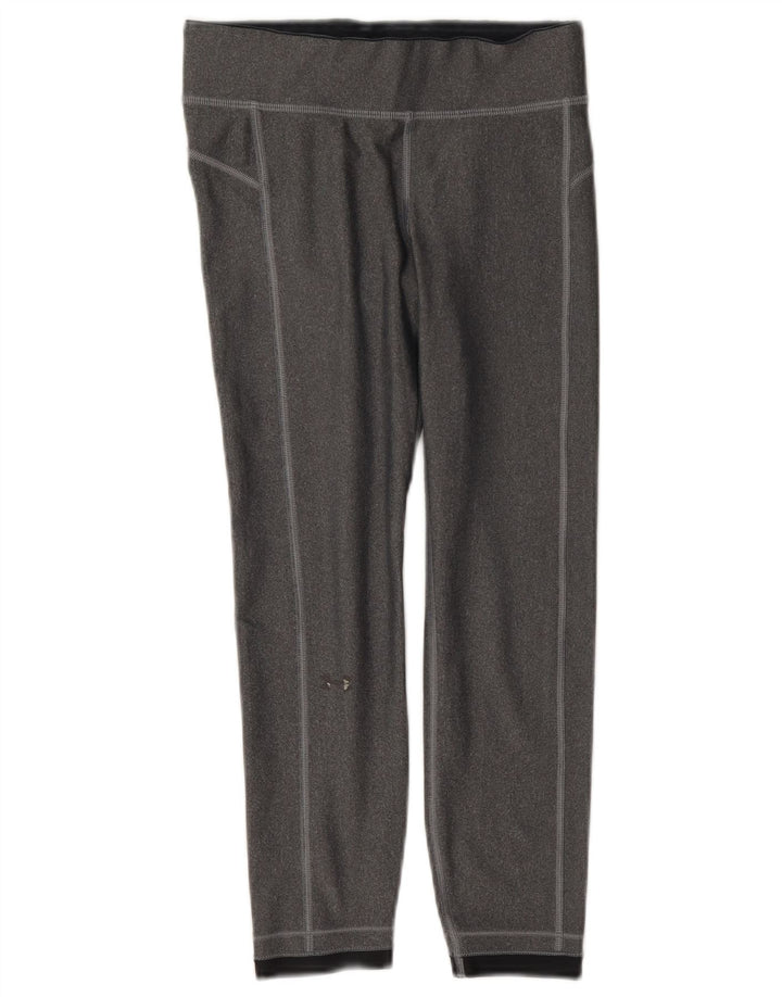Женские укороченные леггинсы Under Armour UK 4 XS, серый полиэстер