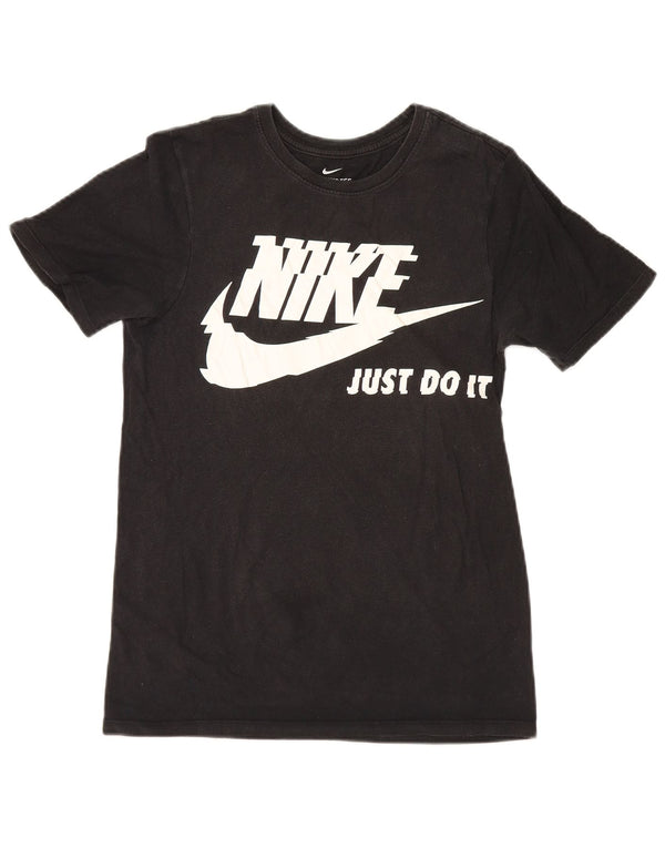 Мужская футболка с рисунком Nike Athletic Fit Top XS, черный хлопок