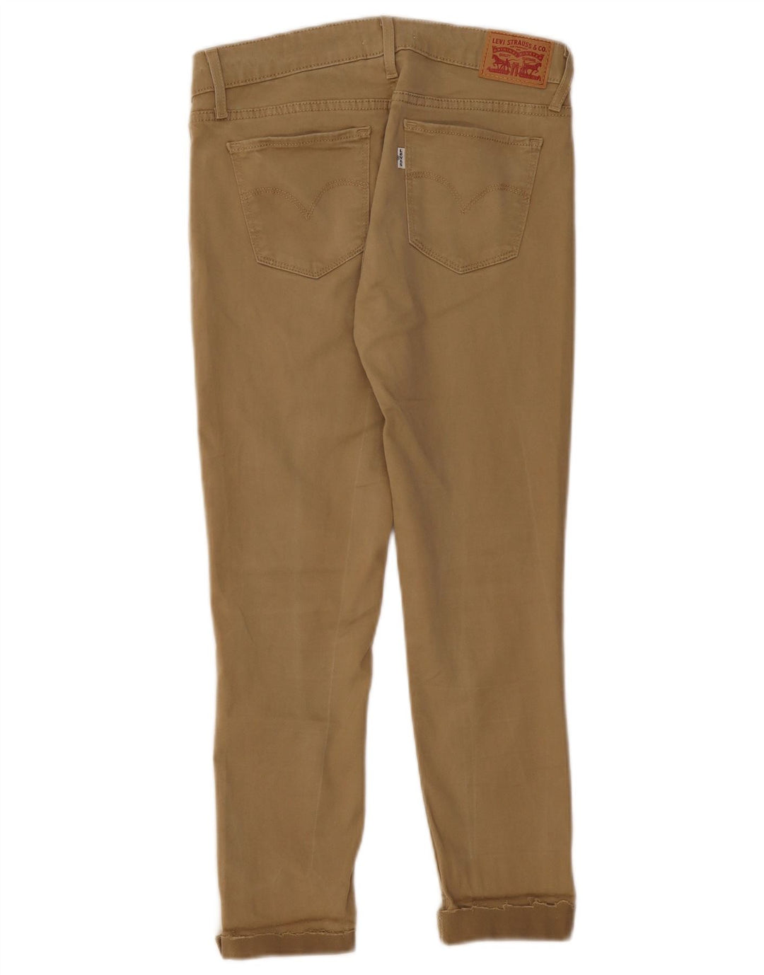 Женские повседневные брюки скинни LEVI'S 711 W27 L24, бежевый хлопок