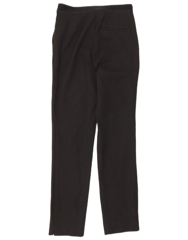 Женские узкие костюмные брюки Marks & Spencer UK 6 XS W26 L28, черный полиэстер
