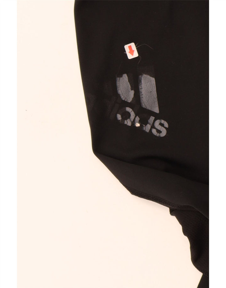 Женские леггинсы с рисунком ADIDAS Aeroready UK 8, маленькие, черные