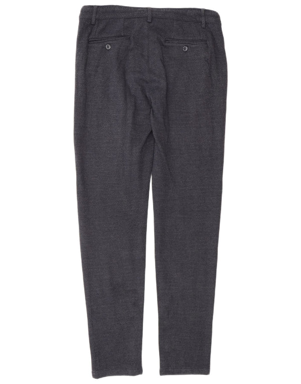 Черво Мужские брюки-чиносы IT 50 Large W32 L34 Темно-синие, хлопок