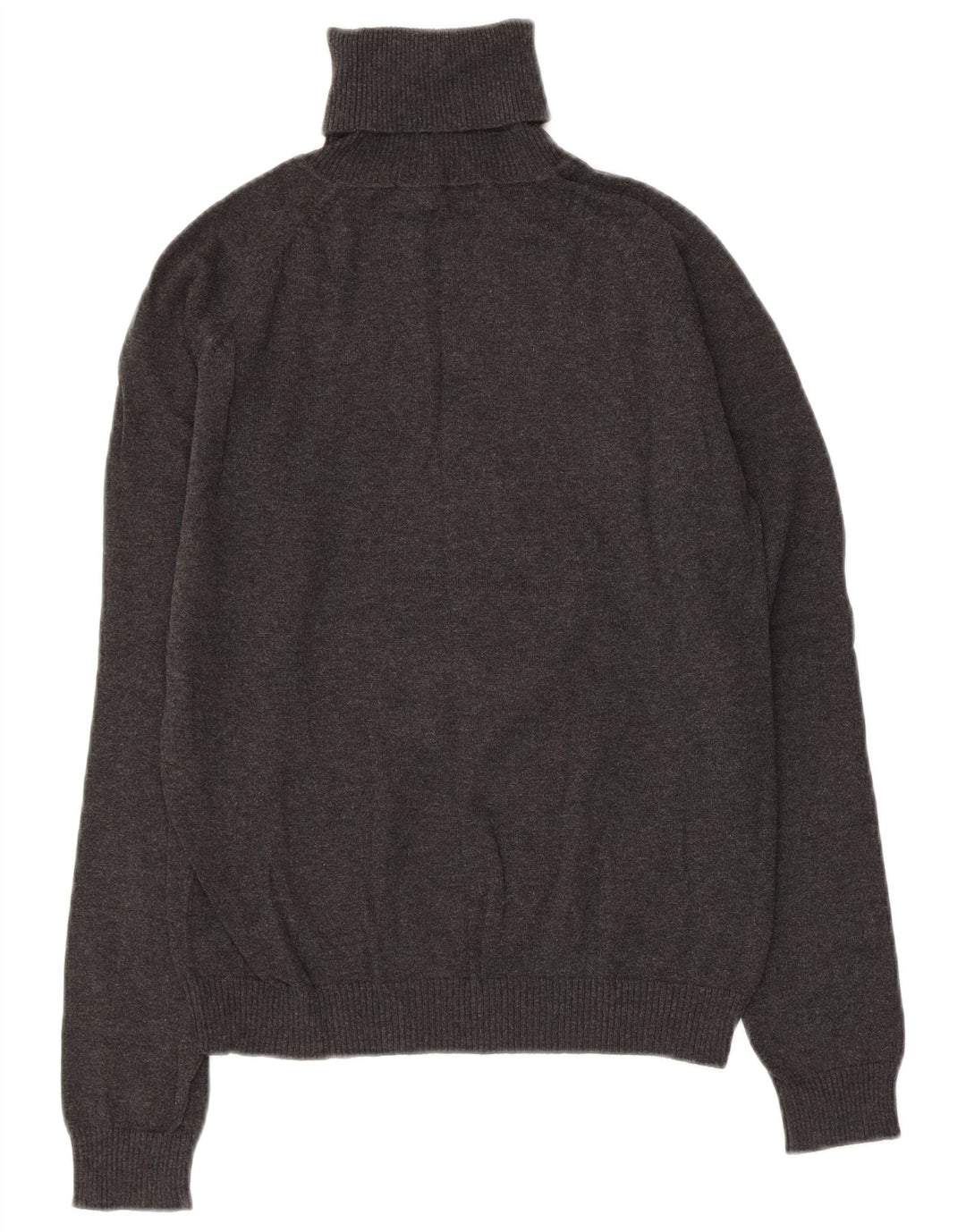 Женский джемпер с высоким воротником ZARA UK 18 XL, серый хлопок