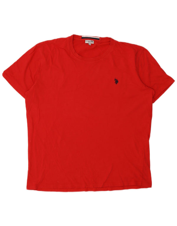 Ассоциация поло США. Мужская футболка Top XL Красный Хлопок