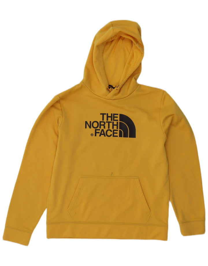 Мужской джемпер с капюшоном The North Face, полиэстер, средний желтый цвет