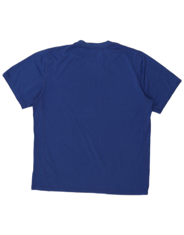 Мужская футболка Nike Dri Fit UK 42/44, большой синий полиэстер