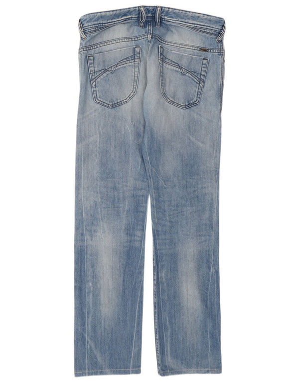 Мужские зауженные зауженные джинсы Diesel Iakop Regular Fit W29 L32, синий хлопок