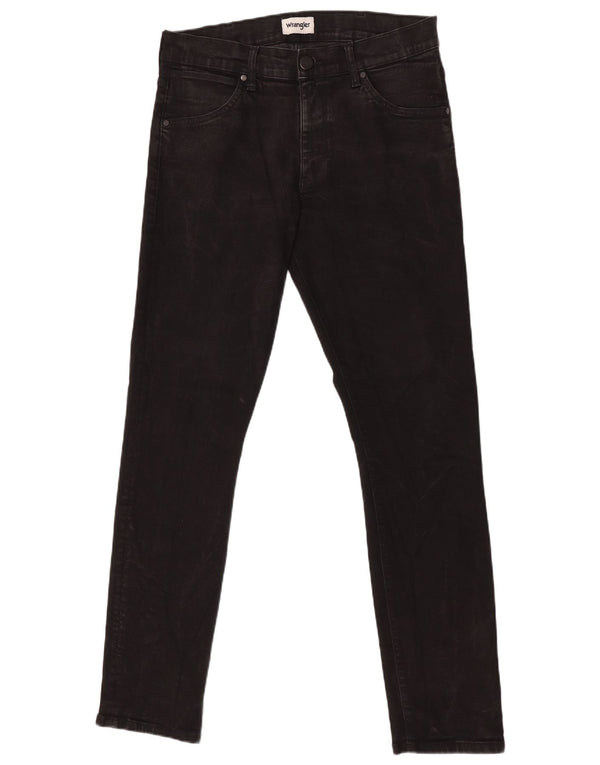 Мужские джинсы Wrangler Larston Slim W33 L34, черный хлопок