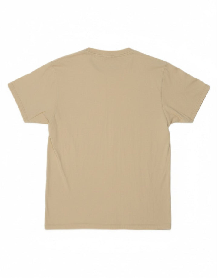 CHAMPION Womens T-Shirt Top UK 14 Large Yellow