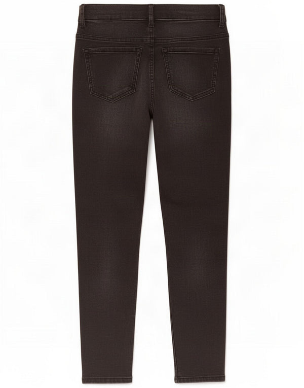 Женские джинсы скинни Marks & Spencer The Ivy UK 8, маленькие W26 L25, черный хлопок