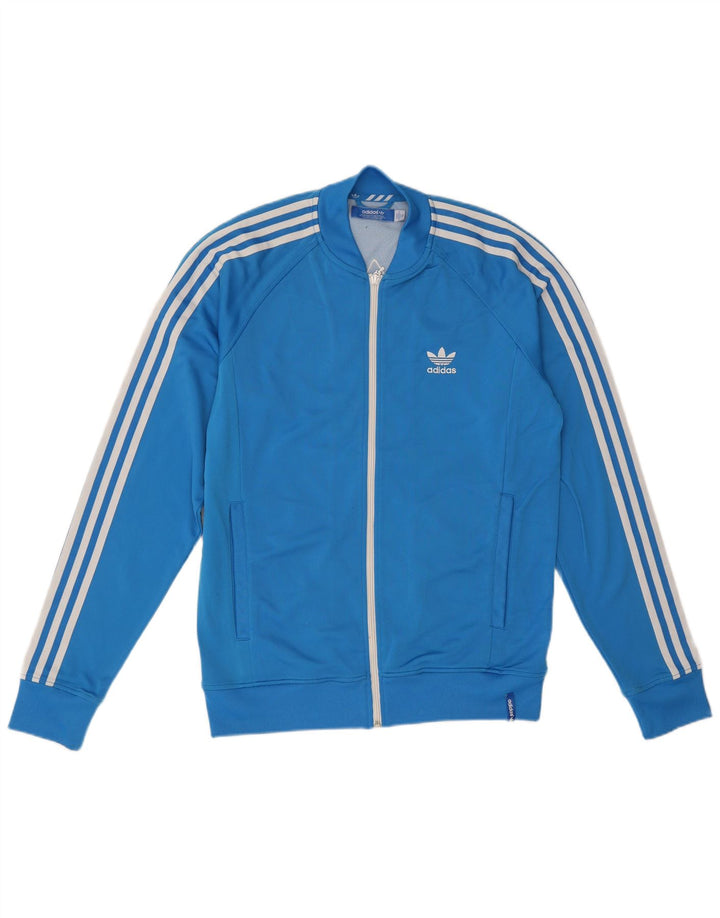 Мужской спортивный костюм Adidas с графическим рисунком IT 50, средний синий нейлон