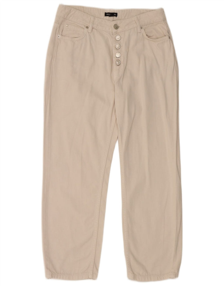 Женские прямые джинсы WHISTLES W30 L26, белый хлопок