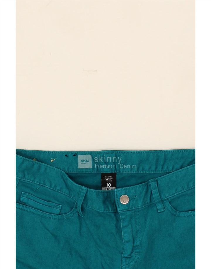 MOSSIMO Womens Denim Shorts  US 10 Large W32 Green Cotton Vintage Mossimo and Second-Hand Mossimo from Messina Hembry 