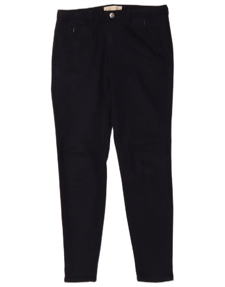 Женские узкие джинсы Zara EU 38 Small W28 L27 Темно-синий полиэстер