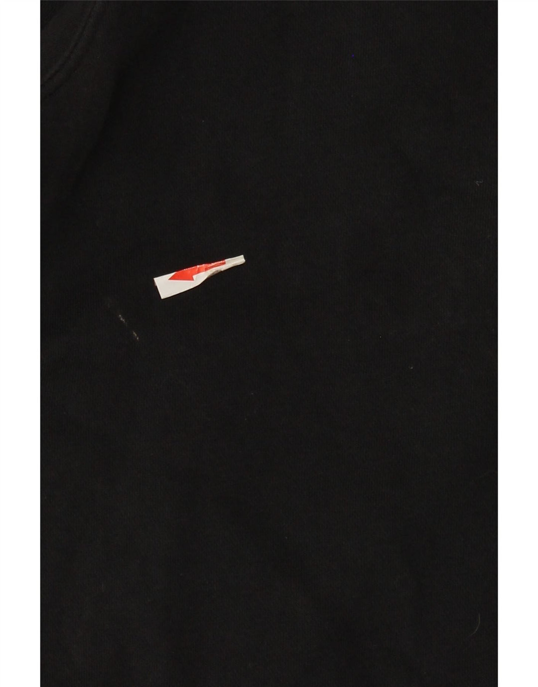 Мужской свитер с воротником на молнии Nike, средний черный хлопковый джемпер