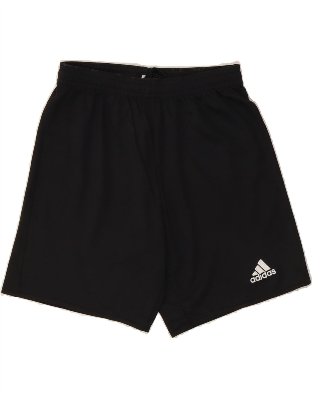 ADIDAS Boys Climalite Sport Shorts 11-12 Years Black Polyester Vintage Adidas and Second-Hand Adidas from Messina Hembry 