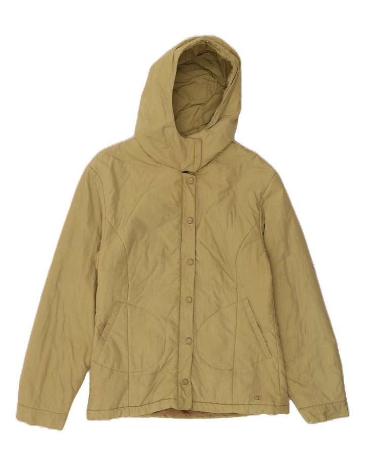 TOM TAILOR Womens Hooded Bomber Jacket UK 18 XL Beige Polyamide Vintage Tom Tailor and Second-Hand Tom Tailor from Messina Hembry 