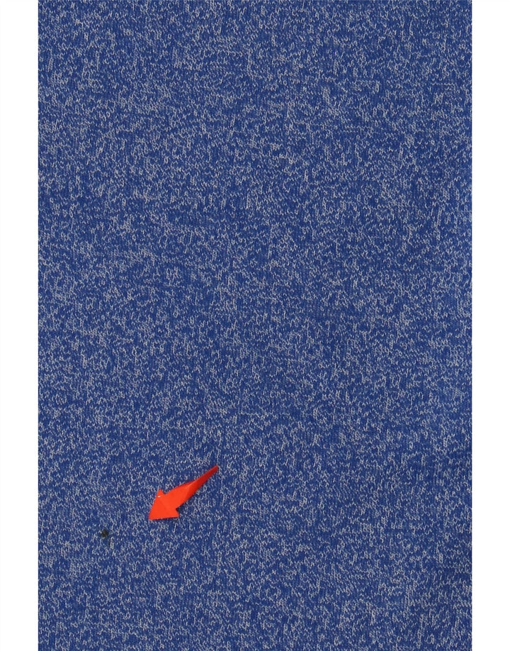 SUPERDRY Мужская футболка с настоящим рисунком, маленькая синяя хлопковая футболка с крапинками