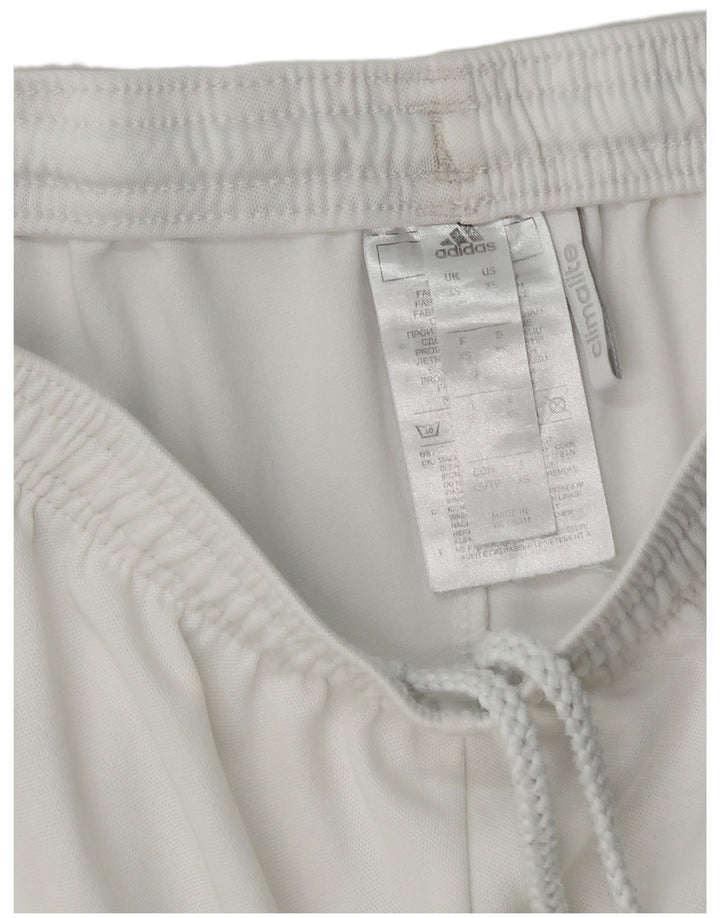 Мужские спортивные шорты Adidas Climalite XS, белый полиэстер