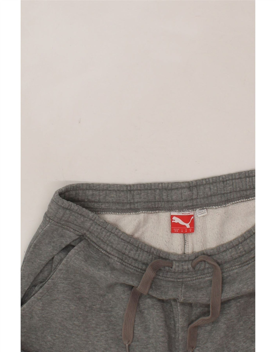 PUMA Mens Tracksuit Trousers Medium  Grey Cotton Vintage Puma and Second-Hand Puma from Messina Hembry 