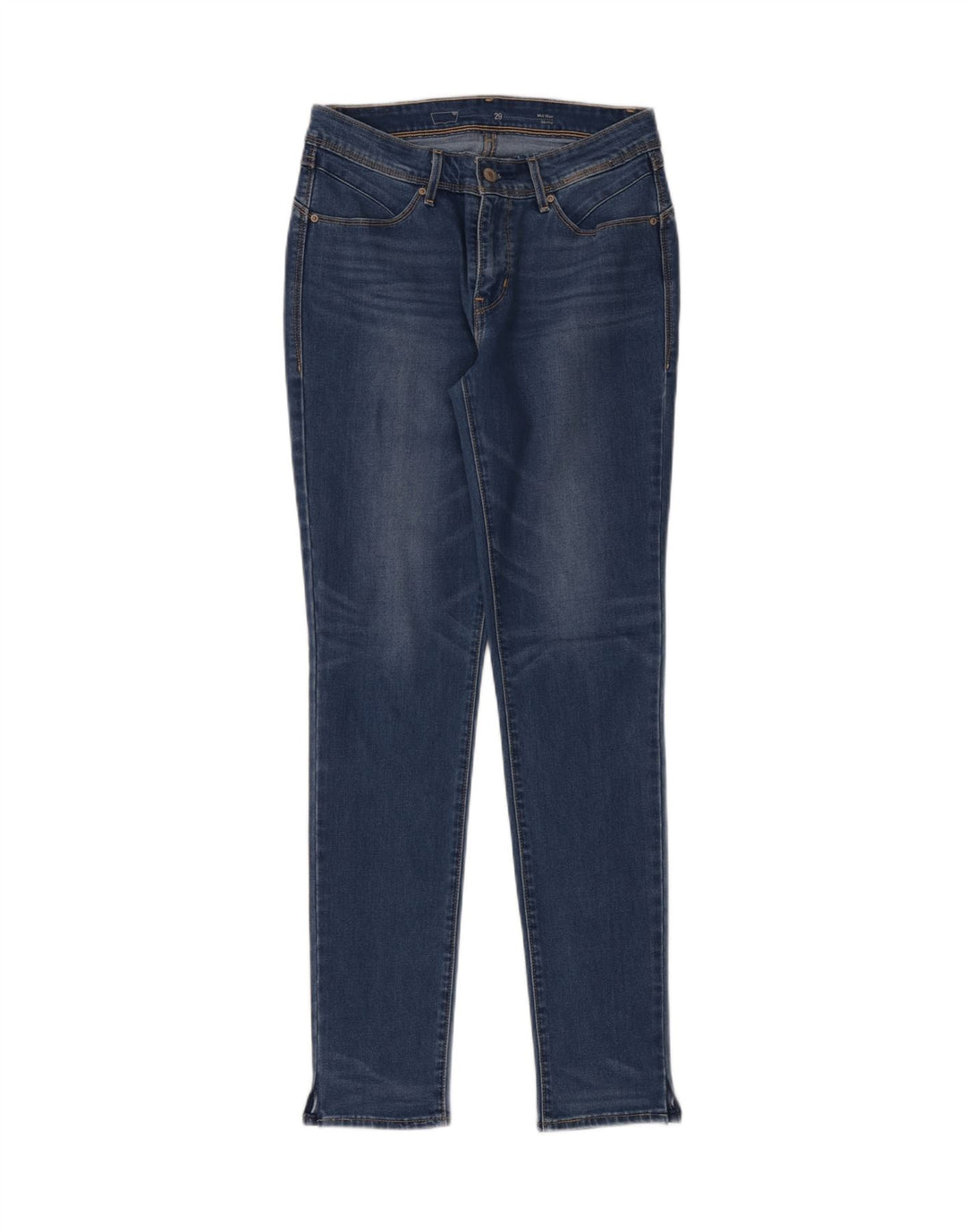Женские джинсы скинни со средней посадкой Levi's W29 L32 синие