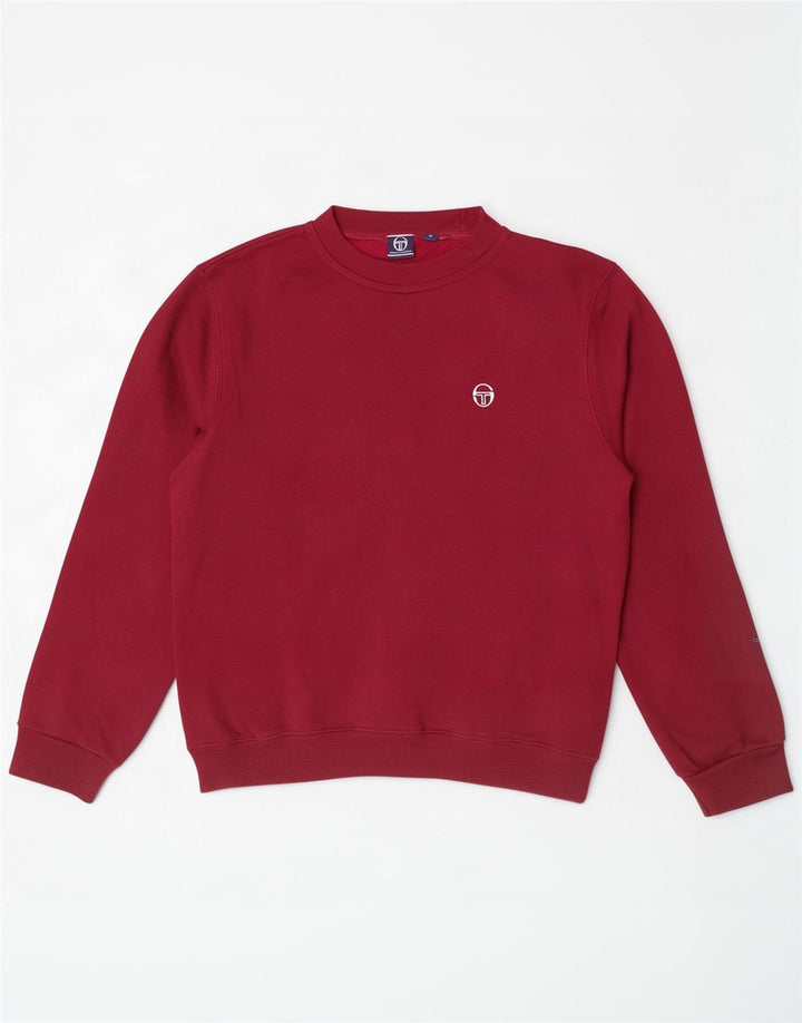 Женский свитер Sergio Tacchini UK 10, маленький бордовый