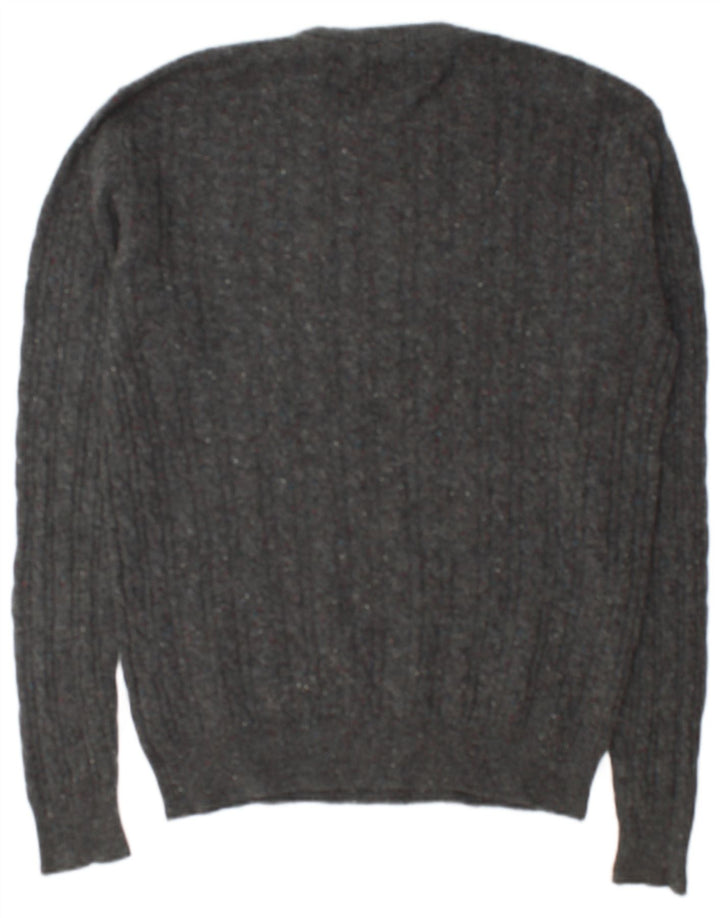 Мужской джемпер с круглым вырезом Jack Wills The Marlow, средний серый в крапинку