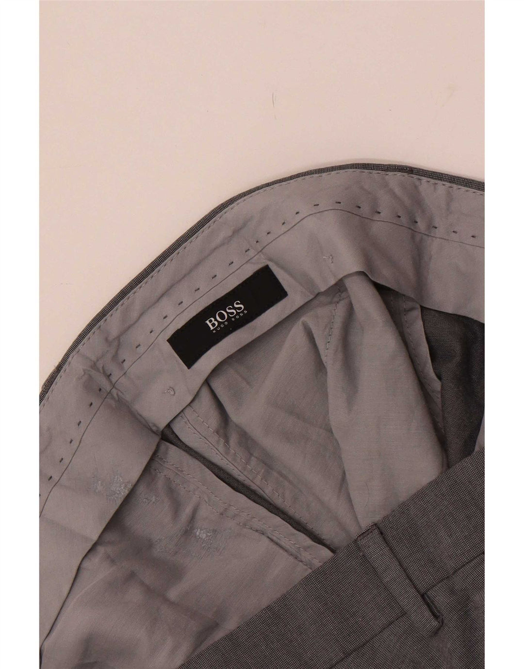 Мужские прямые брюки чинос Hugo Boss W36 L30 серые