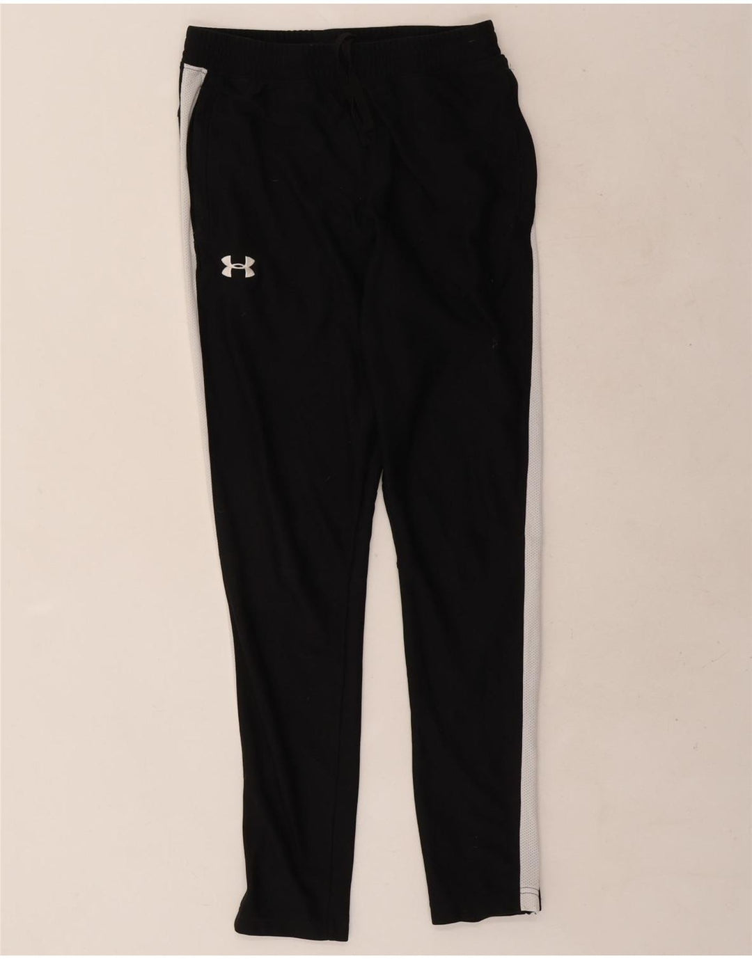 Мужские спортивные брюки Under Armour, средний черный, полиэстер с цветными блоками