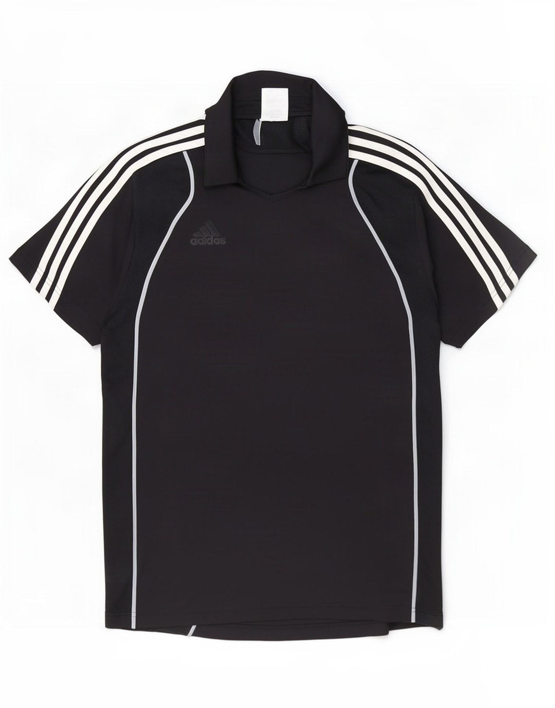 Мужская рубашка поло Adidas Clima 365, большая черная, полиэстер