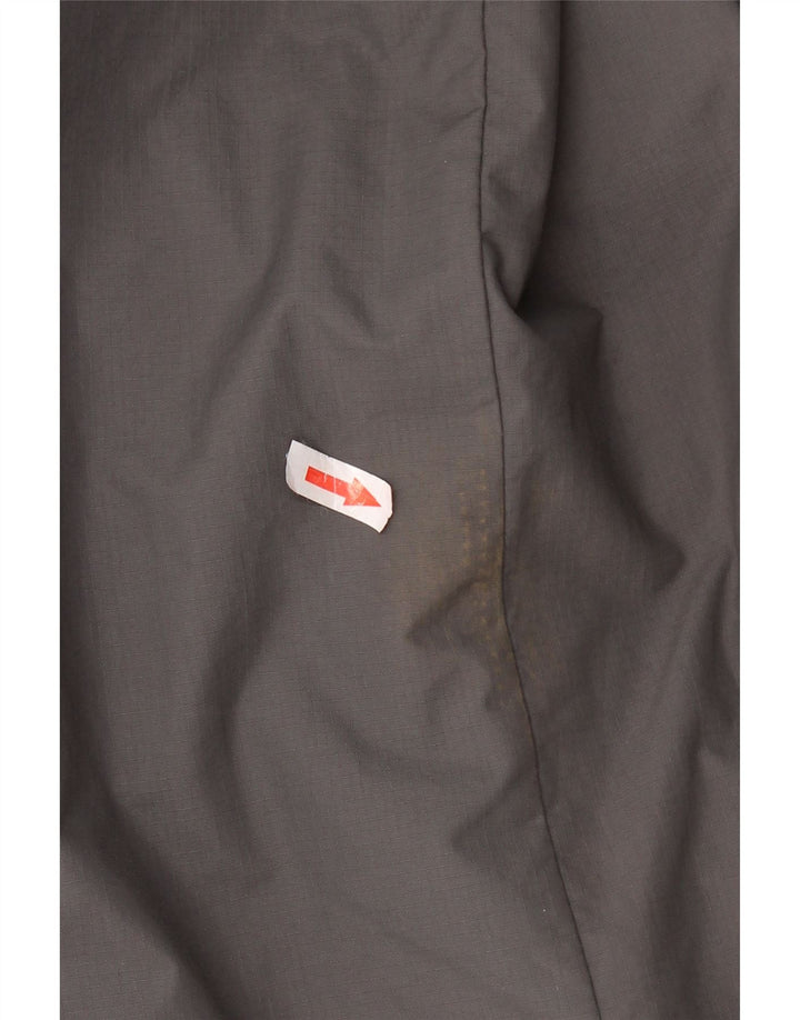 SUPERDRY Мужская ветровка с капюшоном UK 38 Средний Серый Нейлон