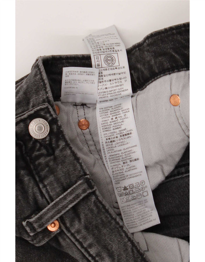 Мужские прямые джинсы Levi's 514 W34 L30 серые, хлопок