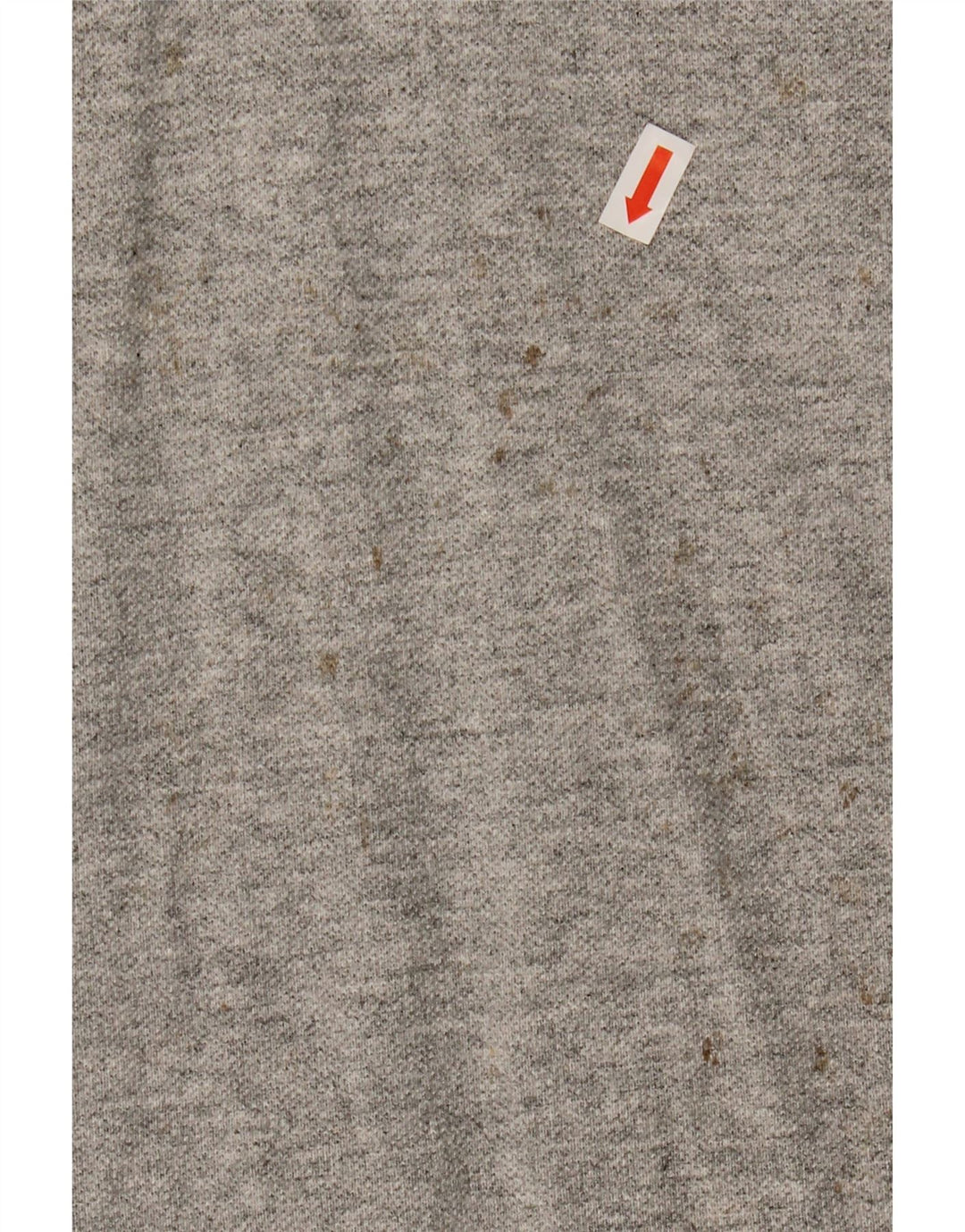 ADIDAS Mens Polo Shirt Medium Grey Cotton