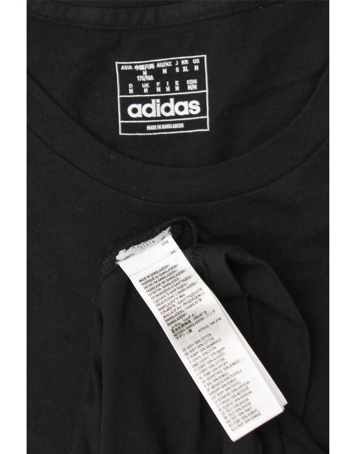 Мужская футболка Adidas Top Medium Black Cotton