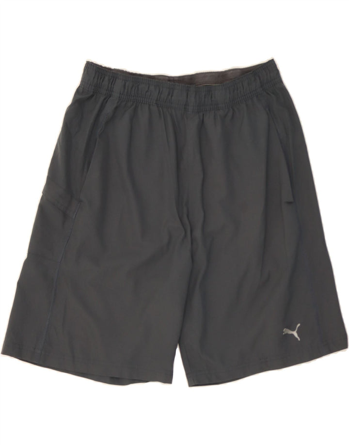 PUMA Mens Sport Shorts Large Grey Vintage Puma and Second-Hand Puma from Messina Hembry 