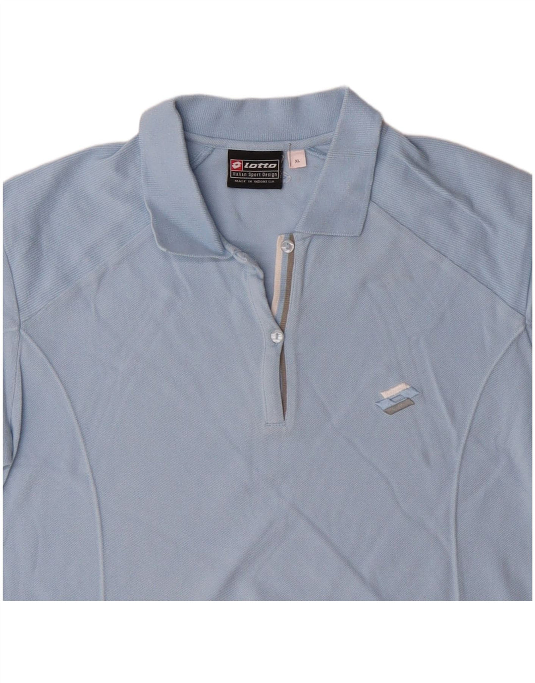 Женская рубашка поло LOTTO UK 18 XL, синяя, хлопок