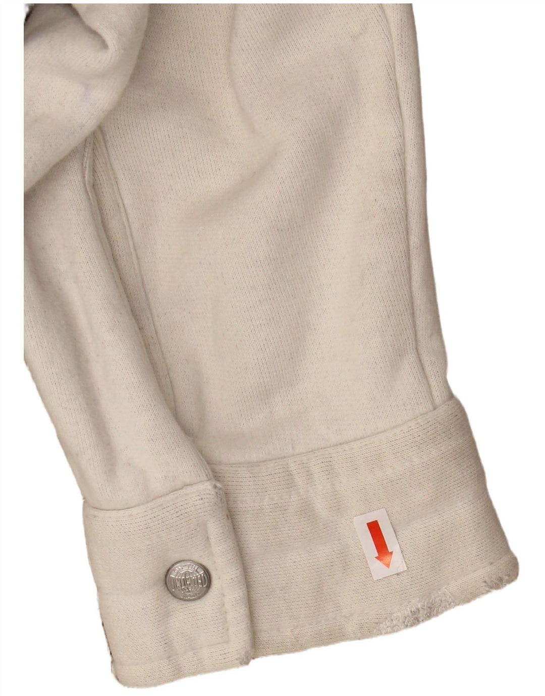 Мужская куртка-бомбер VINTAGE с графическим рисунком UK 44 2XL, бежевая полосатая шерсть