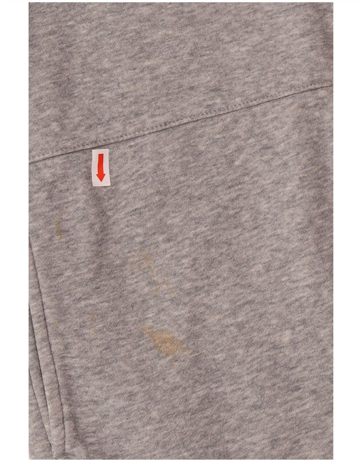 Мужской спортивный костюм Nike, большая серая хлопковая куртка