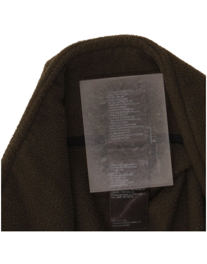 Мужская флисовая куртка THE NORTH FACE UK 36, маленький цвет хаки, полиэстер