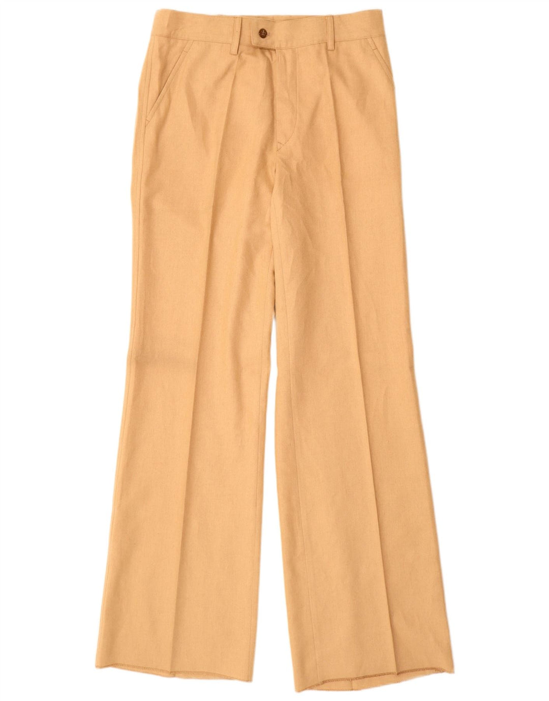 ВИНТАЖНЫЙ женский комплект из 2 предметов UK 12 Medium W28 L34 Бежевый