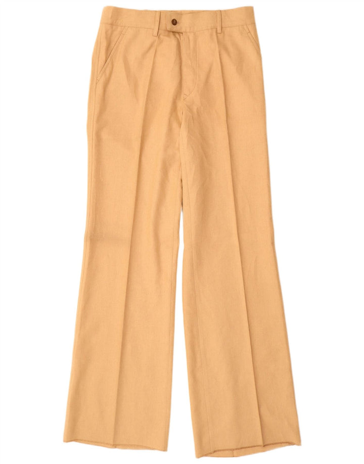 ВИНТАЖНЫЙ женский комплект из 2 предметов UK 12 Medium W28 L34 Бежевый