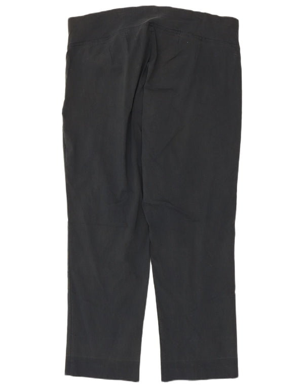 Женские прямые повседневные брюки Autograph UK 24 4XL W42 L29 Серые вискозные